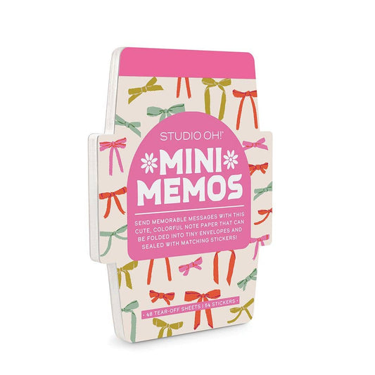 Studio Oh! - Put a Bow on It Mini Memos with Stickers - Purses & Pearls