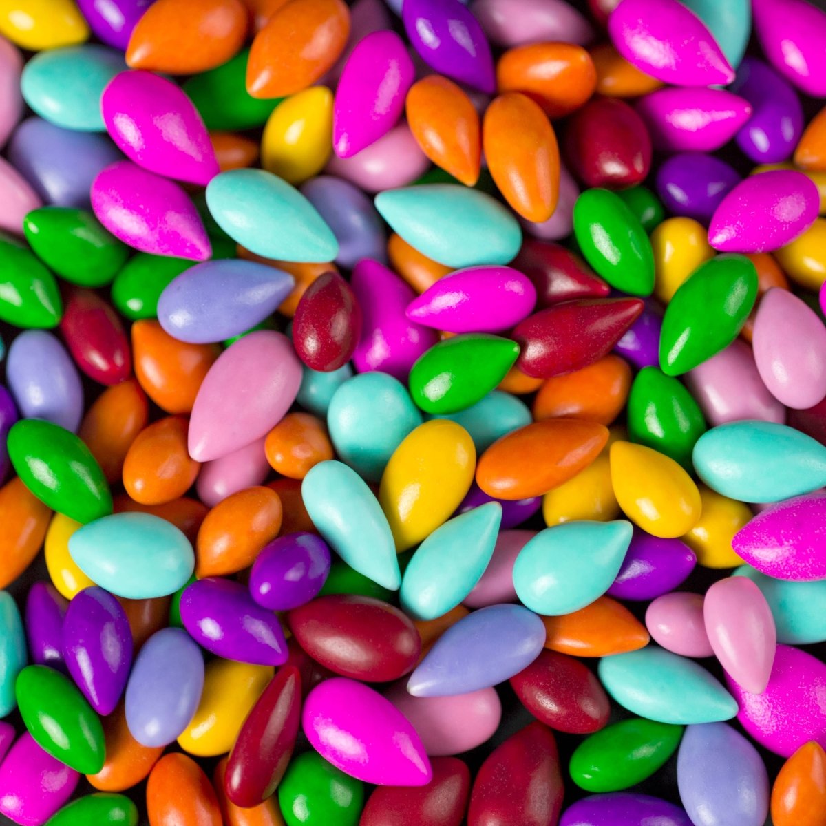 Sunflower Food Company - Rainbow colored Sunny Seeds in 1 lb resealable bags - Purses & Pearls