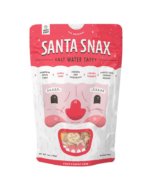 Taffy Shop - Santa Snax Taffy Bag - Purses & Pearls