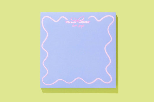 Taylor Elliott Designs - Square Notepad - "Don't Forget" - 100 Sheets - Purses & Pearls