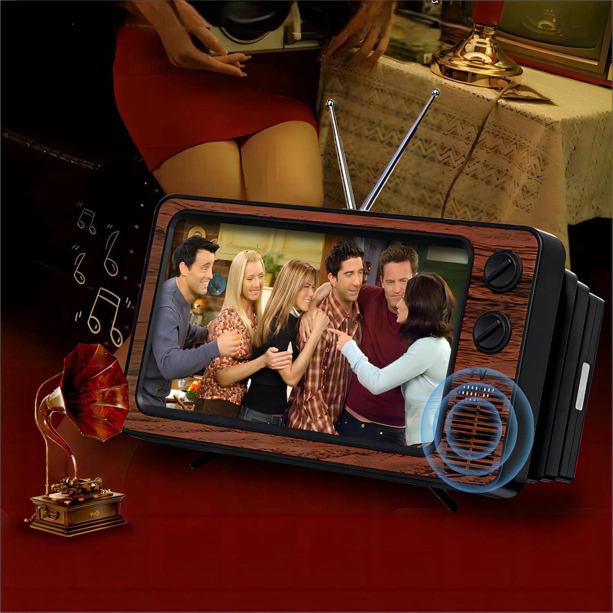 Tech Trendz - Retro Screen Magnifier - Purses & Pearls