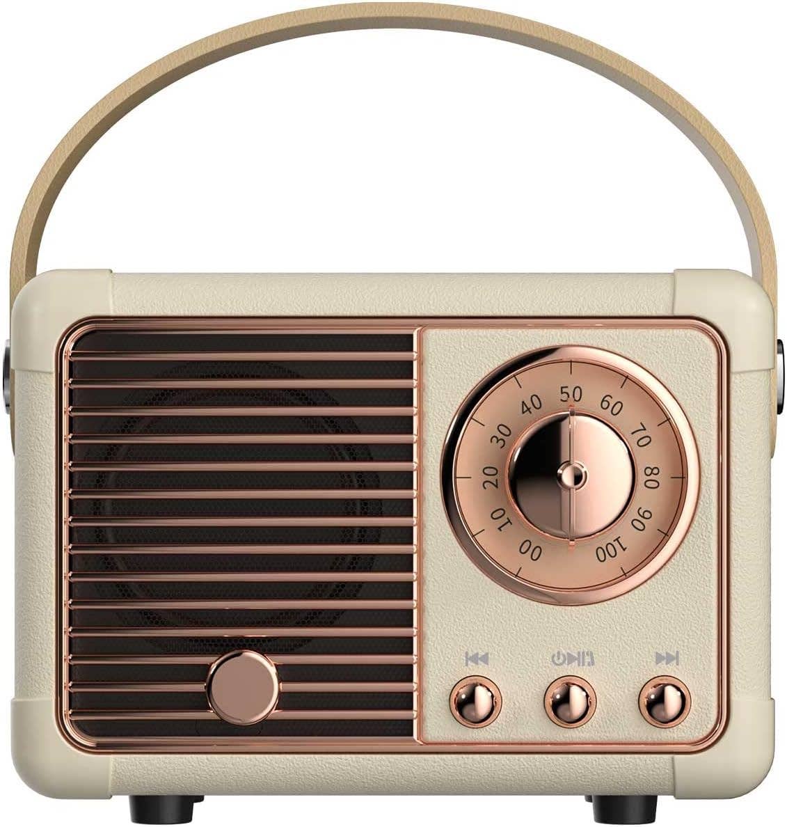 Tech Trendz - Vintage Bluetooth Speaker - Purses & Pearls