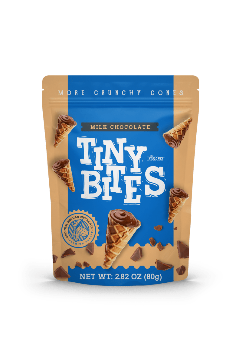 Tiny Bites Milk Chocolate Cone  2.82 oz - Purses & Pearls