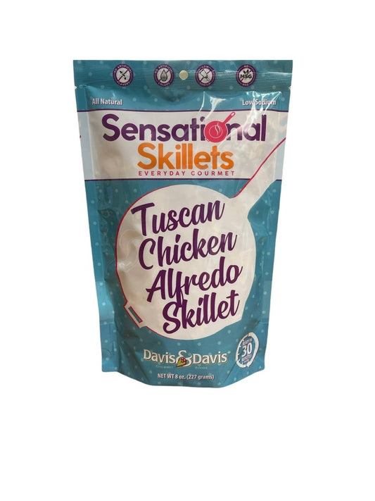 Tuscan Chicken Alfredo - Purses & Pearls
