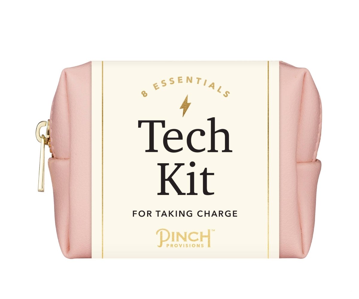 Unisex Tech Kit in Pink - Purses & Pearls