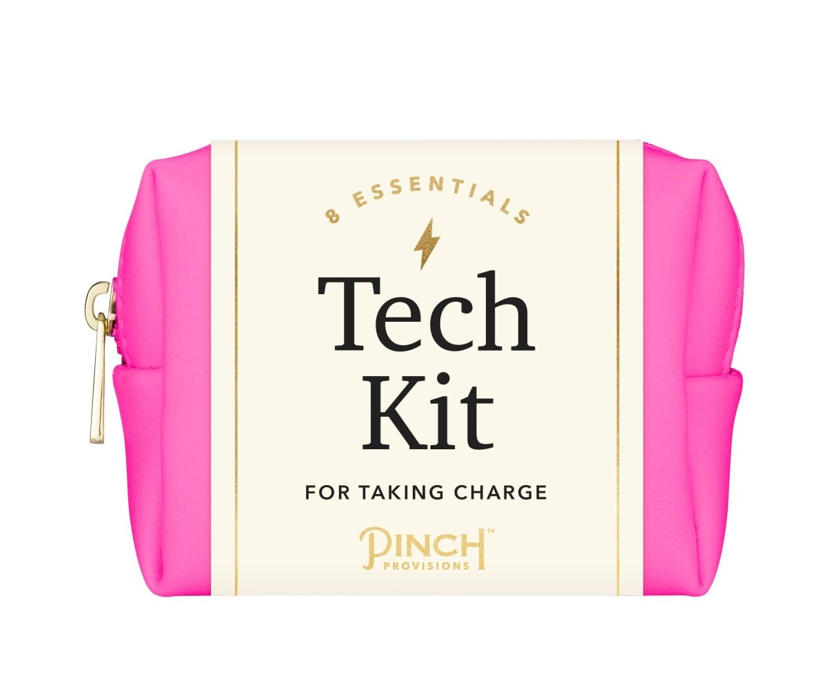 Unisex Tech Kit in Pink - Purses & Pearls