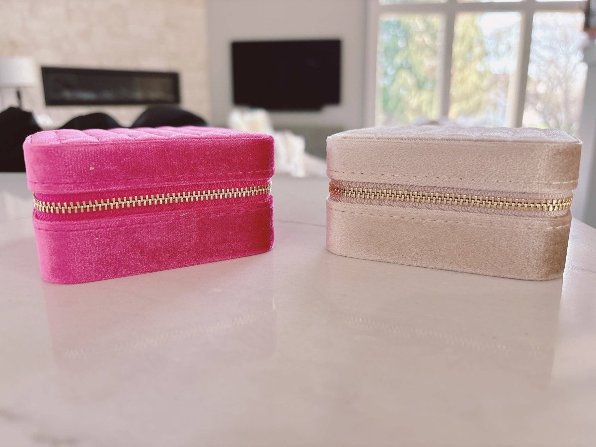 Velvet Vibes Jewelry Box - Purses & Pearls