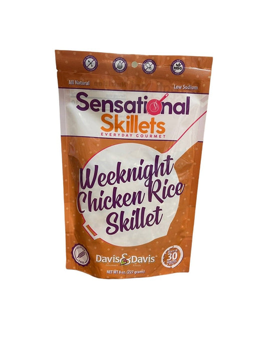Weeknight Chicken and Rice - Purses & Pearls