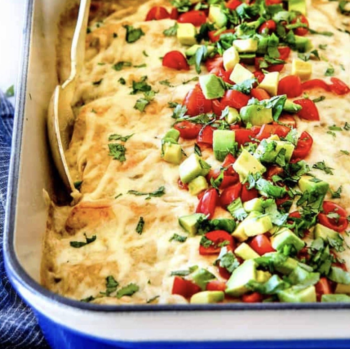 Weeknight Chicken Enchilada - Purses & Pearls