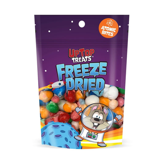 UpTop Treats - Atomic Bites - Freeze Dried Candy 4oz - Purses & Pearls
